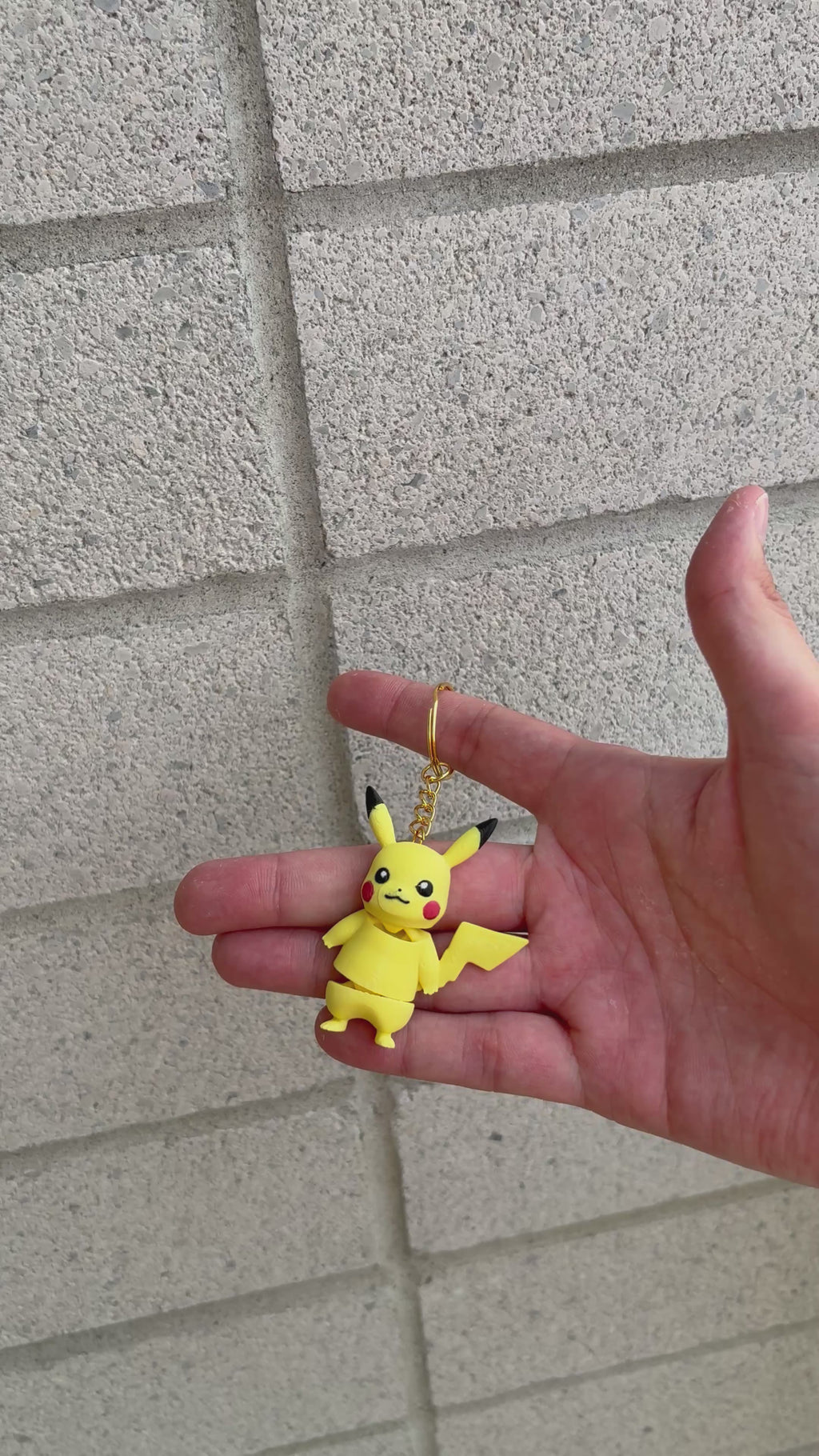 Pikachu Flexi Buddy Keychain
